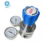 PCTFE PTFE Stainless Steel Pressure Regulator 1000PSI 600Psi Double Gauges for sale