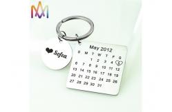 China OEM ODM Picture Words Available Personalized Engraved Keychains supplier