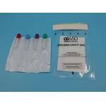 95kpa Kangaroo Pouch Plastic Specimen Zipper Bag Biological Laboratory Biohazard Specimen Bags With Pocket for sale