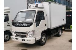 China 2 Ton Diesel Fuel FOTON FORLAND Cold Room Van Freezer Refrigerated Truck supplier