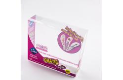 China PET PVC PP Rectangular Recyclable Plastic Cosmetic Boxes supplier