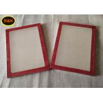 Polishing Silver Aluminium Screen Printing Frames Solvent Resistance 18x20 Inch Size
