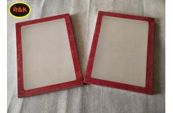China Polishing Silver Aluminium Screen Printing Frames Solvent Resistance 18x20 Inch Size supplier