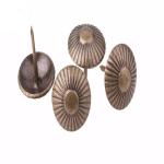 Round Dome Decorative Upholstery Nails Red Copper / Bronze For Sofa for sale