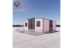 China Double Wing Prefab Container House with Broken Bridge Aluminum Window supplier