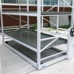 China ABS Pannel Material Greenhouse Rolling Benches Customizable Width 61cm-178cm for sale