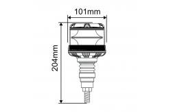 China Customized Waterproof Beacon Light IP65 Beacon Light For Forklift supplier
