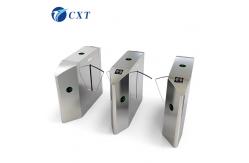 China Fully Automatic Intelligent Flap Barrier Turnstile Gate Security Access Gates 140J supplier