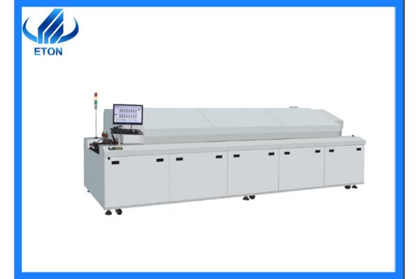 High Speed 38kw SMT Pick And Place Machine PCB Reflow Soldering