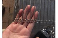 China Easy Clean Food Grade Stainless Steel Flat Flex Mesh belt supplier