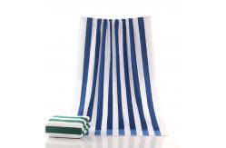China Upgrade Your Bathing Experience with Our Thick Striped Cotton Bath Towel OEM Accepted supplier