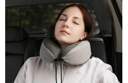 China Camping Airplane Memory Foam Neck Support Pillow Therapeutic Super Soft Cushion supplier