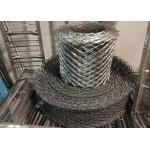 100m Length 20cm Width Galvanized Brick Wall Mesh 500g/m2 0.4mm Thickness for sale