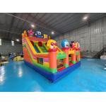 Tarpaulin Inflatable Water Slides Cartoon Themed Kids Water Jumping Castle