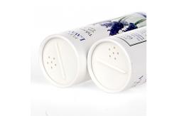 China Powder Packing Paper Tube With A Closeable Sifter Lid Full Colour Label supplier