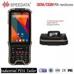 Wifi , Bluetooth Barcode Scanner Handheld for Android Device with MTK 6753 CPU 4G , 3G , 2G and GPS Supported for sale