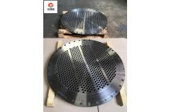 China Durable Round Steel Flanges Tubesheet A516 Standard GR.70 Grade High Strength supplier