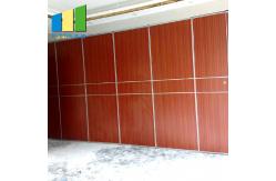 China Banquet Hall Acoustic Movable Walls Sliding Door Folding Room Partitions supplier