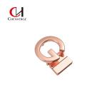 Practical Antirust Reversible Belt Buckle Lightweight Rose Gold Color for sale