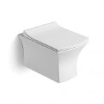 Ceramic Wc Made-in-China Rimless Wholesale Bathroom Modern Wall Hanging Toilet Seat for sale
