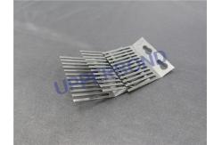China Tobacco Industry Silver Comb Perforated Strainer With 11 And 12 Teeth supplier
