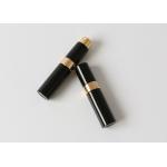 Black Mini Perfume Atomiser Cylindrical Shape Empty Perfume Bottle for sale