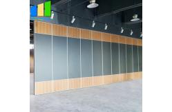 China Office Folding Partition Walls Aluminium Channel Mdf Room Divider Movable Partition supplier