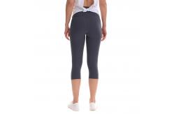 China Spandex Polyester Women Gym Leggings Ladies Elasticated Cropped Trousers supplier