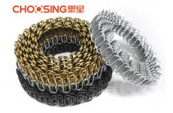 China Sofa Back Upholstery Springs For Chairs , 120ft Zig Zag Couch Springs Golden supplier