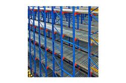 China Steel Carton Flow Rack FIFO Gravity Flow Rack Material Handling Equipment supplier