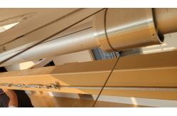 China Outdoor&indoor Motorized Wave Sliding Awning Shade Sail supplier