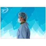 China Nonwoven Disposable Surgical Gowns / Surgical Scrub Suits CE And ISO manufacturer