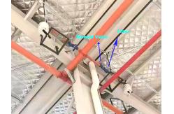China Firefighting Robot Automatic Fire Monitor For Fire Safety 35m supplier