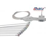 Burdick 10 Lead Shielded EKG Cable Fixed Snap AHA 012-0700-00 for sale