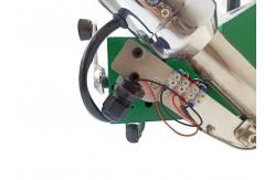 China Hot Air Banner Welding Machine For Pvc Tent Waterproof Overlap Welder supplier