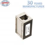 RJ45 Cat6 Shielded Keystone Jack Metal Material Straight Through Install
