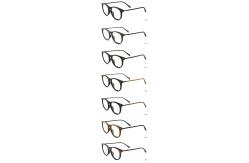 China Latest Styles Wood Grain Acetate Optical Glasses Frame MR 6114 supplier