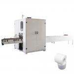High speed double channel small toilet paper roll and kitchen towel paper log saw cutting machine for sale