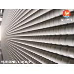TP304, TP304L Stainless Steel Corrugated Fin Tubes For Heat Exchangers for sale
