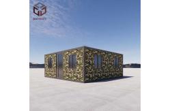 China Relocatable Flat Pack Folding House Expandable Container Space Saving supplier