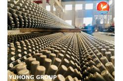 China ASTM A312 TP316L Studded Finned Tube For Heat Exchange Systems Customizable Height supplier