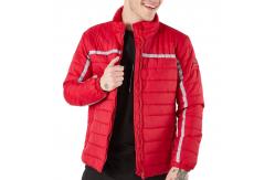 China Warm Duck Down Puffer Jacket Dyed Embroidered Corduroy With Hood supplier