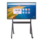 ODM Mobile Interactive Whiteboard Stand Rolling Flat Screen TV Stand Portable