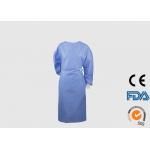 High Protection Performance Disposable Medical Garments With Knitted Cuffs for sale