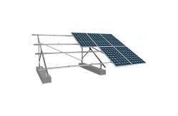 China Excellent Ground Mounted Stainless Steel Solar Panel Mounting Bracket Rustproof supplier