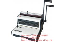 China Office 120 Sheets Wire O Binding Machine SGS with 8.47mm pitch supplier