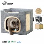 Double Layer Cat Cube Nest Pet Warm Sleeping Beds Folding Cat House Dogs Cats Small Animals for sale