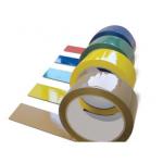Strong Adhesive Stable Coloured Packing Tape / Coloured Parcel Tape Customized