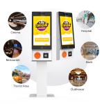 FCC 21.5 Inch TFT LCD Self Service Ordering Kiosk For Restaurant for sale
