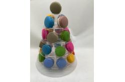 China Disposable Plastic 10 Tier Macaron Tower For Cake supplier